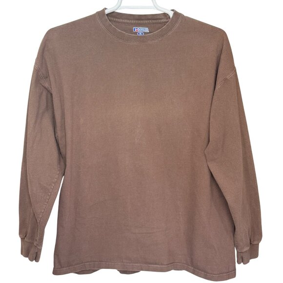 Russell Athletic Mens T-Shirts 3 Pack XL Crewneck Brown Gray Black - Picture 10 of 10